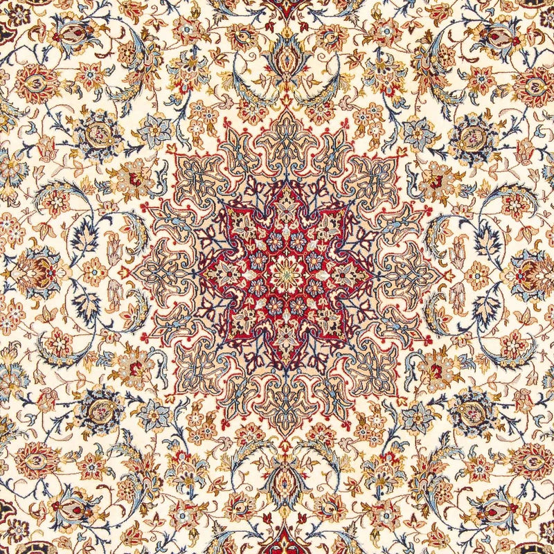 Dywan perski - Isfahan - Premium - 308 x 205 cm - czerwony