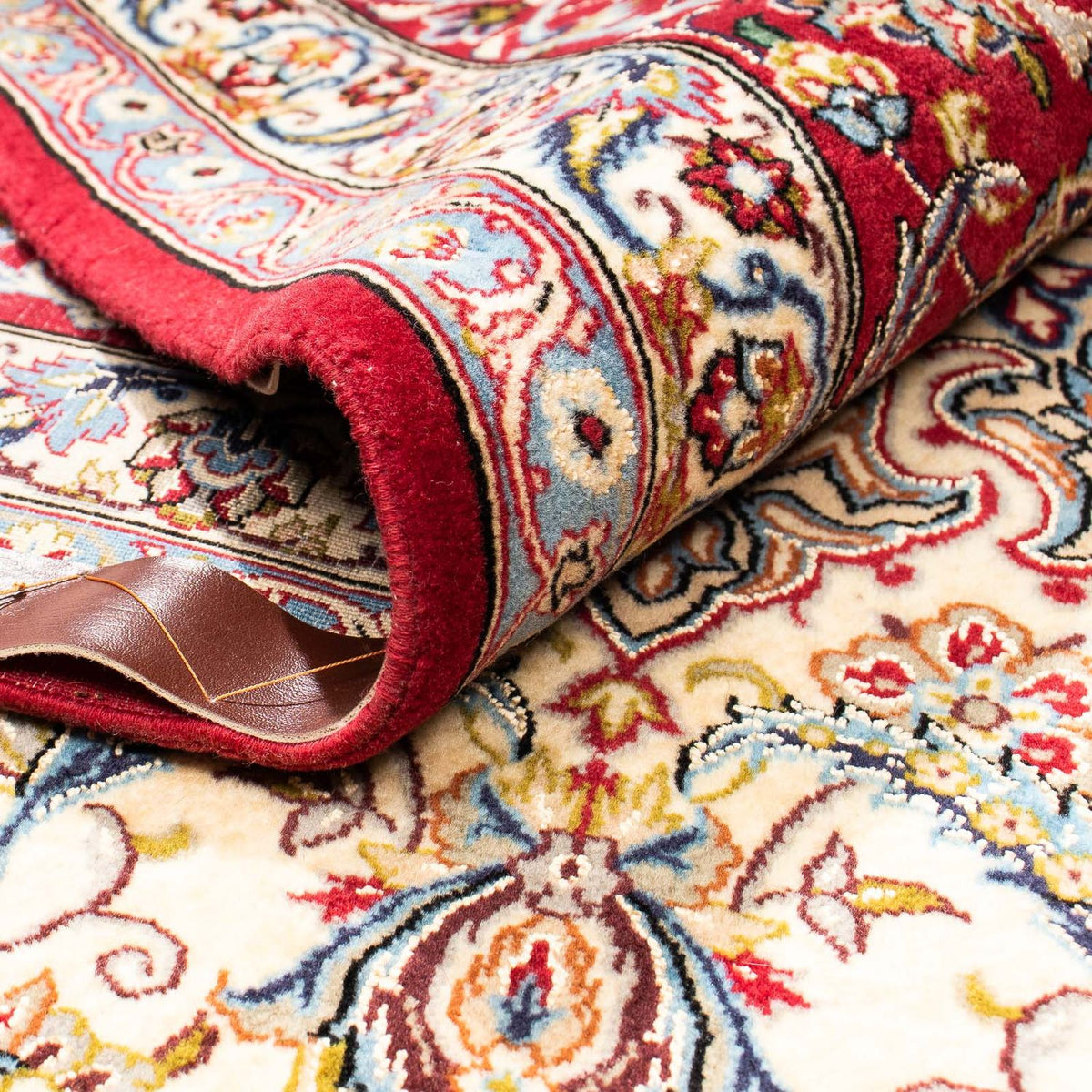 Dywan perski - Isfahan - Premium - 308 x 205 cm - czerwony