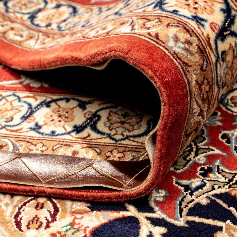 Dywan perski - Isfahan - Premium - 344 x 255 cm - ciemna czerwień