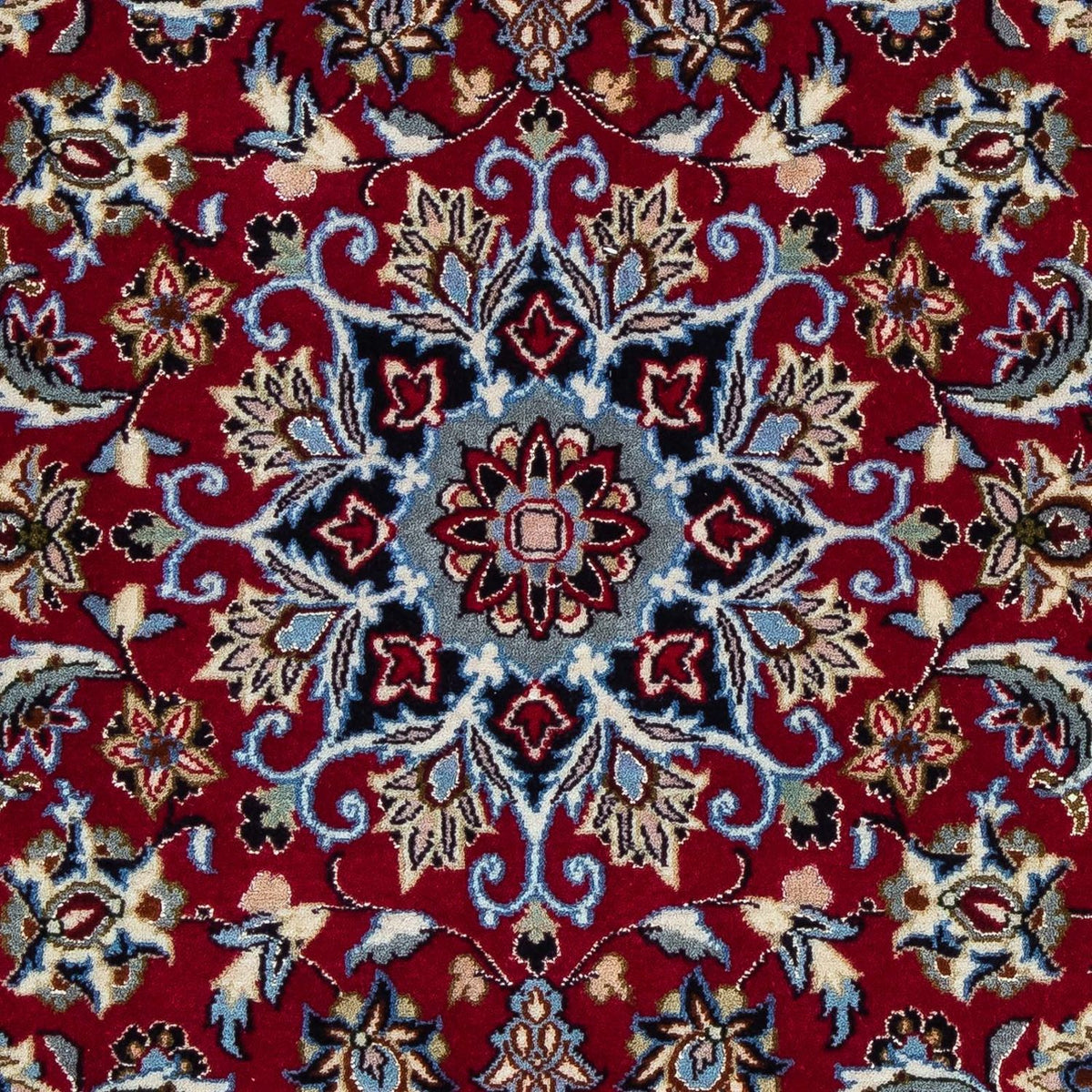 Dywan perski - Isfahan - Premium - 101 x 71 cm - ciemna czerwień