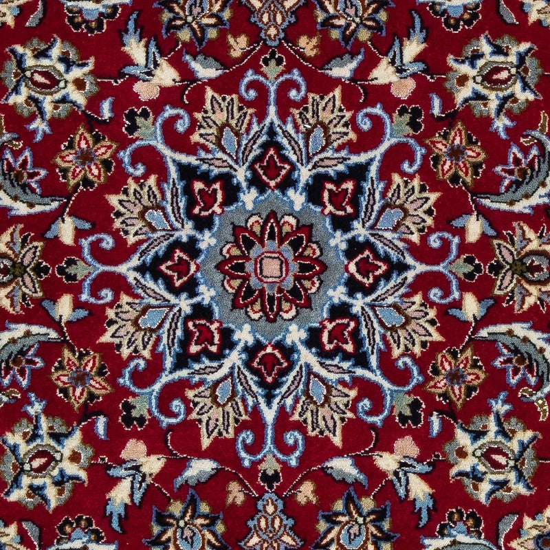 Dywan perski - Isfahan - Premium - 101 x 71 cm - ciemna czerwień
