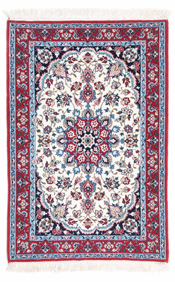 Dywan perski - Isfahan - Premium - 108 x 71 cm - beżowy