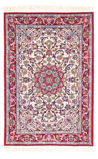 Dywan perski - Isfahan - Premium - 105 x 70 cm - beżowy