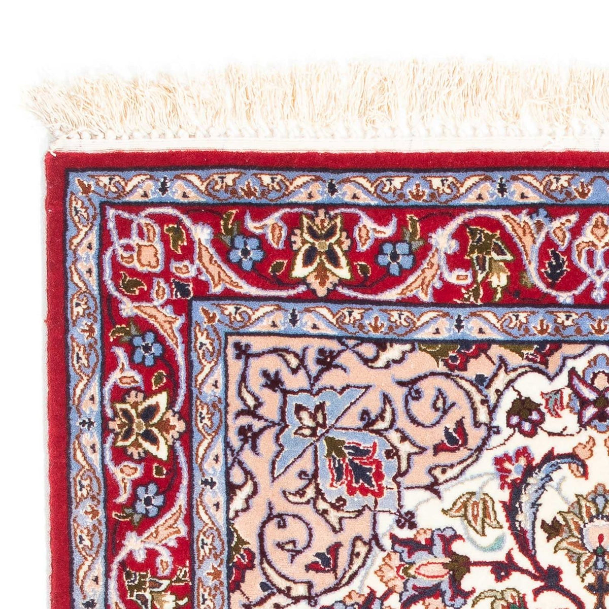 Dywan perski - Isfahan - Premium - 105 x 70 cm - beżowy