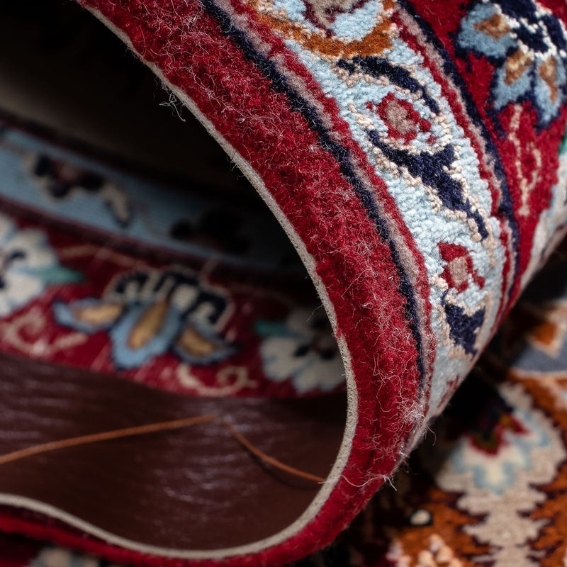 Dywan perski - Isfahan - Premium - 100 x 73 cm - ciemna czerwień