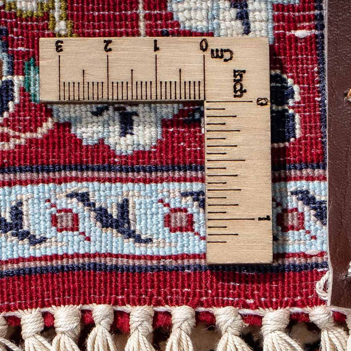 Dywan perski - Isfahan - Premium - 100 x 73 cm - ciemna czerwień