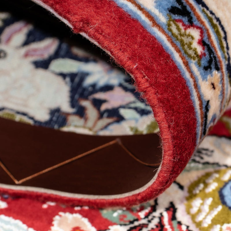 Dywan perski - Isfahan - Premium - 105 x 70 cm - czerwony