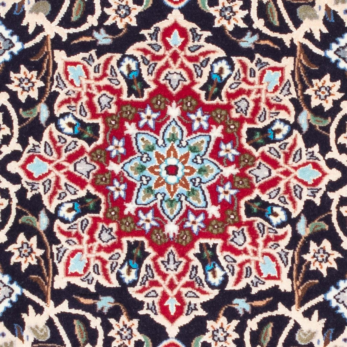 Dywan perski - Isfahan - Premium - 102 x 72 cm - czerwony
