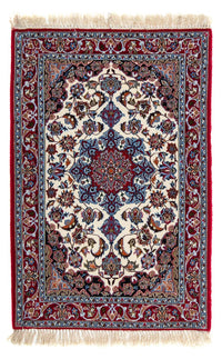 Dywan perski - Isfahan - Premium - 102 x 70 cm - ciemna czerwień