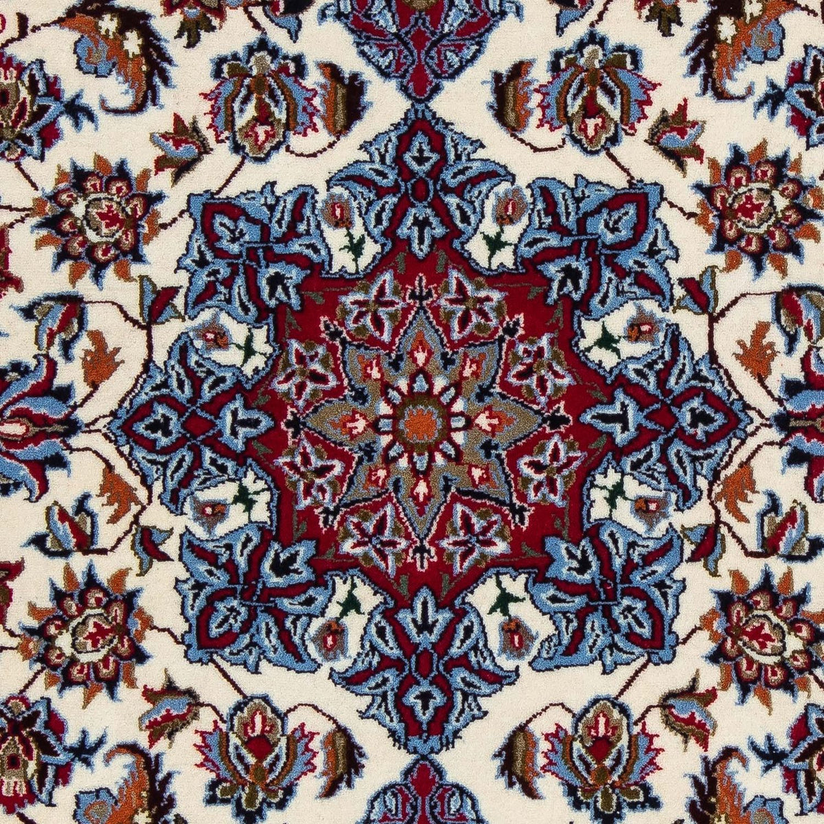 Dywan perski - Isfahan - Premium - 102 x 70 cm - ciemna czerwień