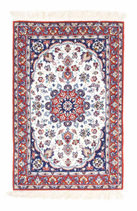 Dywan perski - Isfahan - Premium - 108 x 70 cm - beżowy