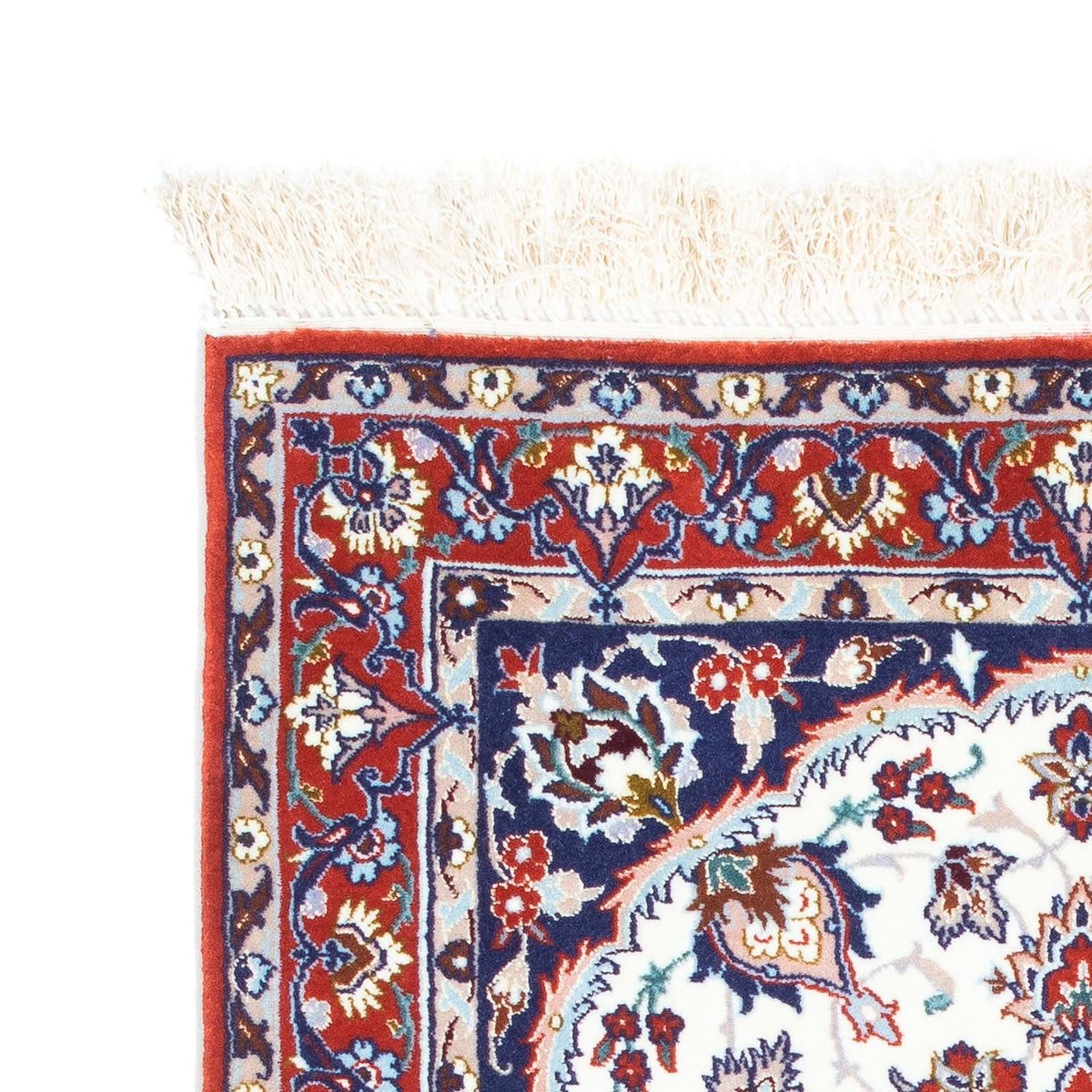 Dywan perski - Isfahan - Premium - 108 x 70 cm - beżowy