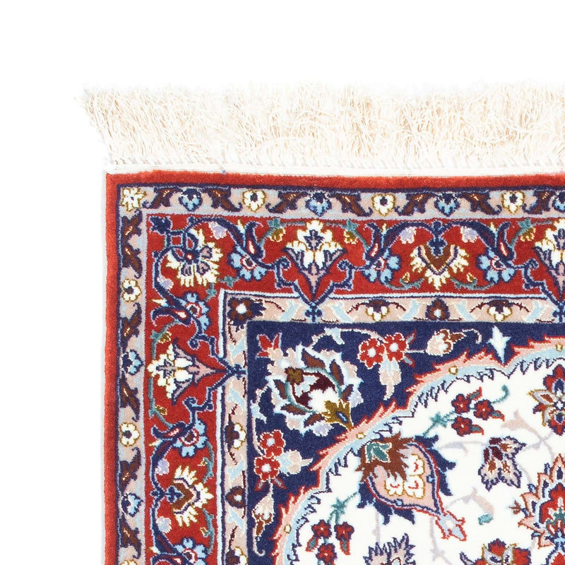 Dywan perski - Isfahan - Premium - 108 x 70 cm - beżowy