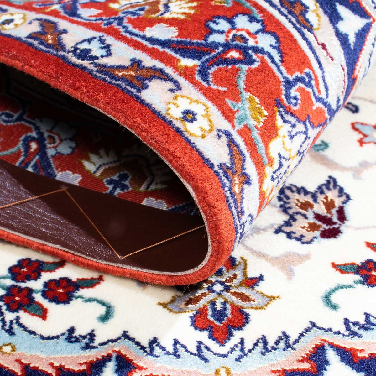 Dywan perski - Isfahan - Premium - 108 x 70 cm - beżowy