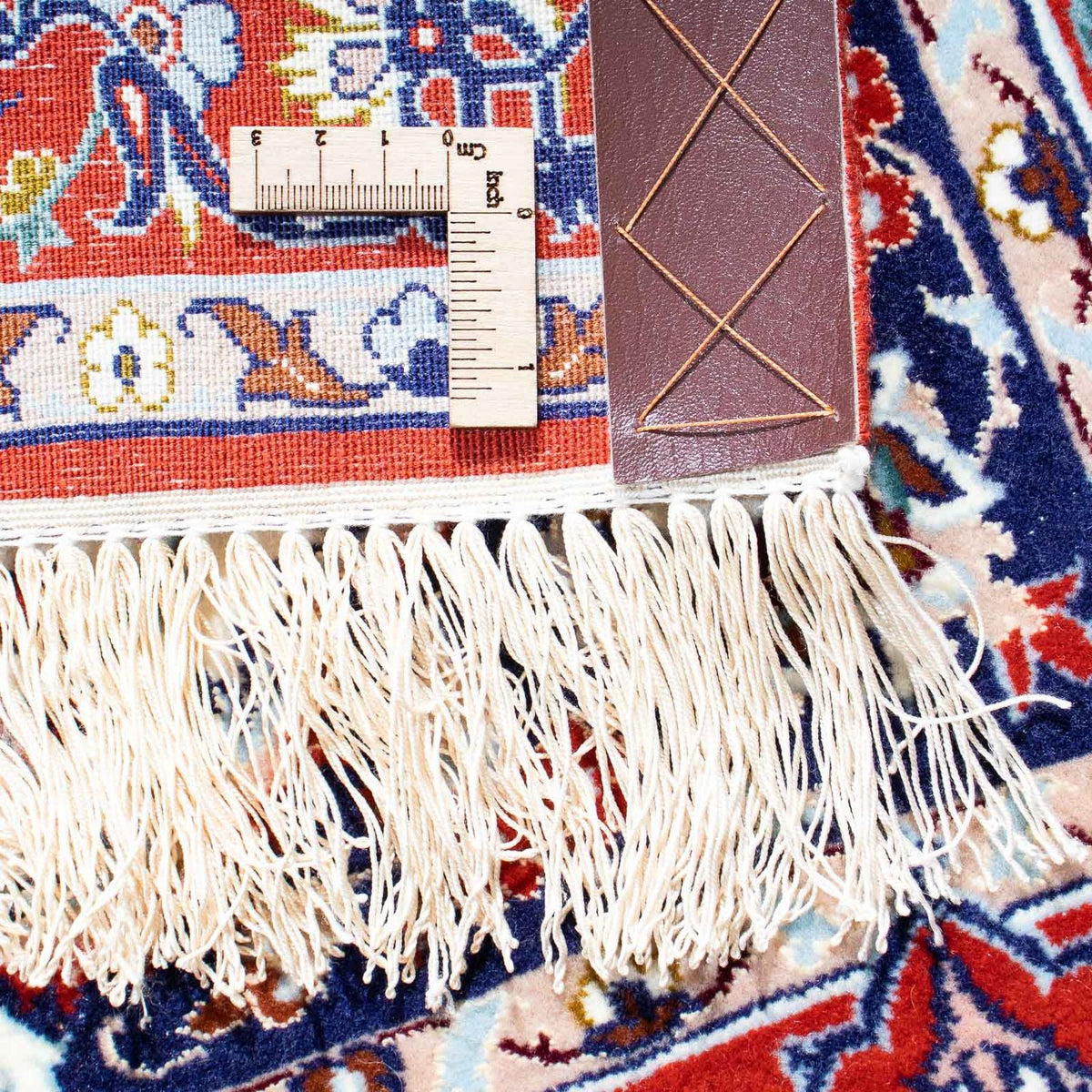 Dywan perski - Isfahan - Premium - 108 x 70 cm - beżowy