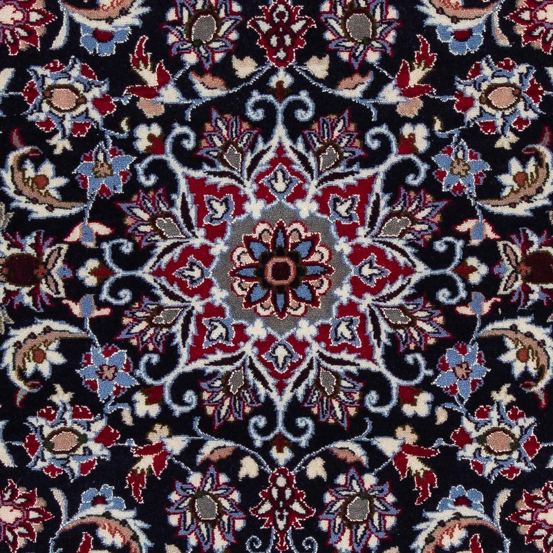 Dywan perski - Isfahan - Premium - 104 x 73 cm - ciemna czerwień