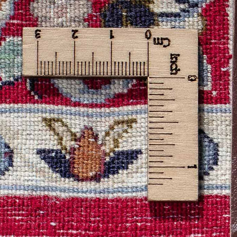 Dywan perski - Isfahan - Premium - 104 x 73 cm - ciemna czerwień