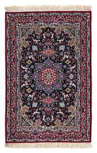 Dywan perski - Isfahan - Premium - 105 x 70 cm - ciemna czerwień