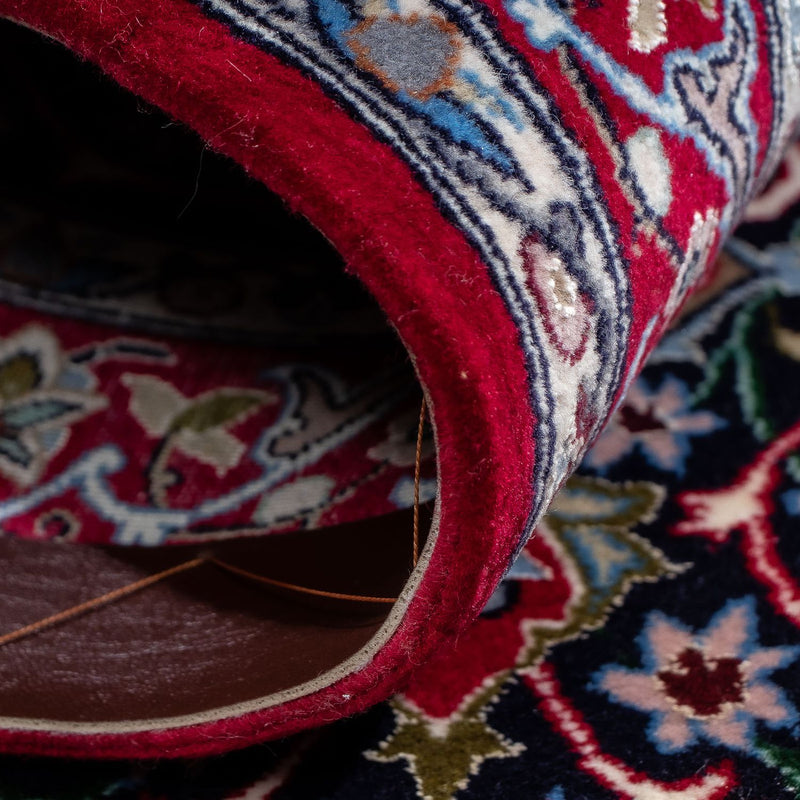 Dywan perski - Isfahan - Premium - 105 x 70 cm - ciemna czerwień