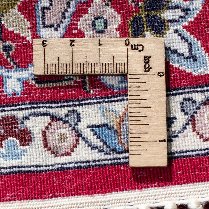 Dywan perski - Isfahan - Premium - 105 x 70 cm - ciemna czerwień