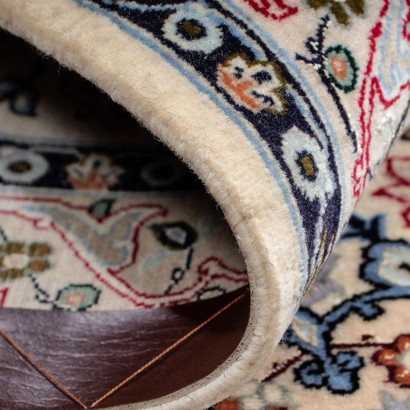 Dywan perski - Isfahan - Premium - 101 x 70 cm - beżowy