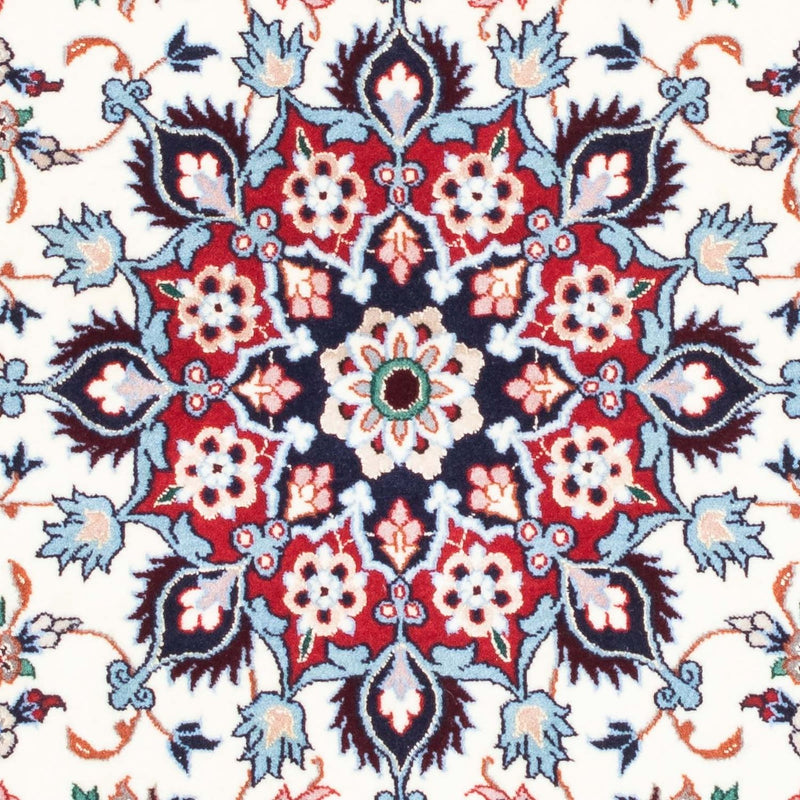 Dywan perski - Isfahan - Premium - 121 x 82 cm - beżowy