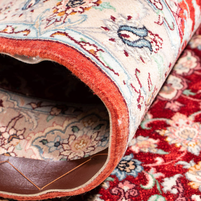 Dywan perski - Isfahan - Premium - 119 x 84 cm - czerwony