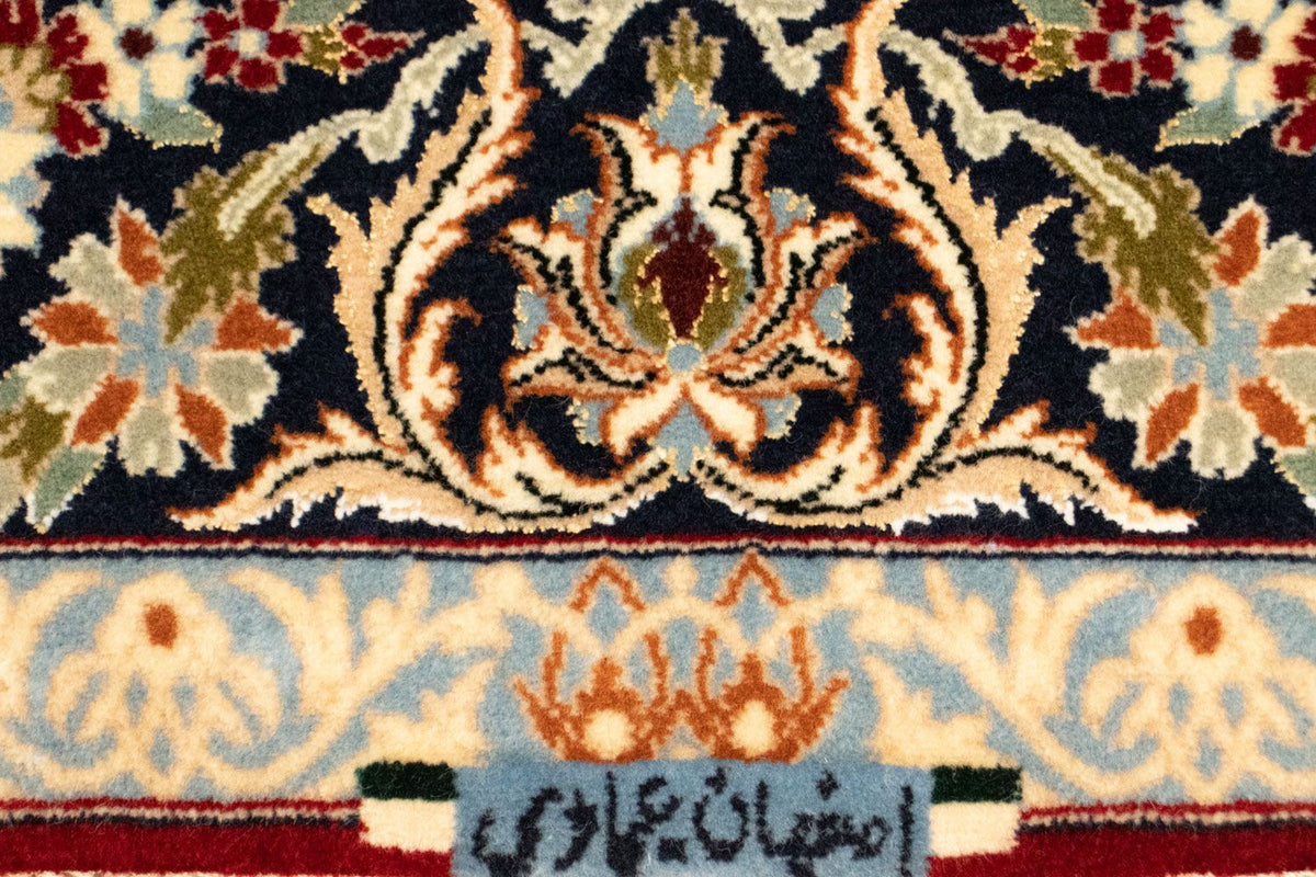 Dywan perski - Isfahan - Premium - 158 x 110 cm - czerwony