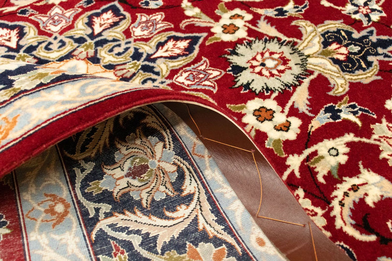 Dywan perski - Isfahan - Premium - 158 x 110 cm - czerwony