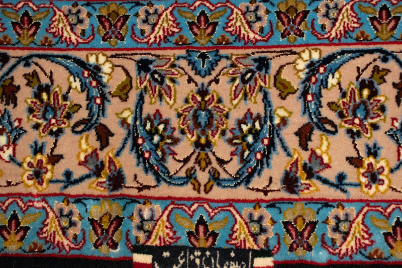 Dywan perski - Isfahan - Premium - 165 x 110 cm - czarny