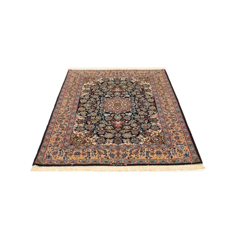 Dywan perski - Isfahan - Premium - 165 x 110 cm - czarny