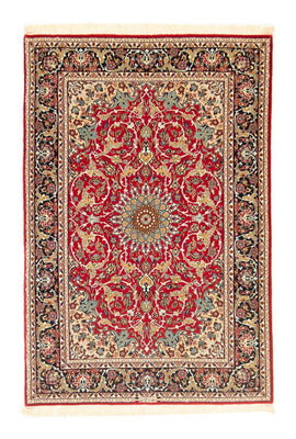 Dywan perski - Isfahan - Premium - 161 x 109 cm - czerwony