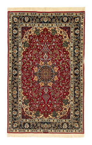 Dywan perski - Isfahan - Premium - 170 x 107 cm - czerwony