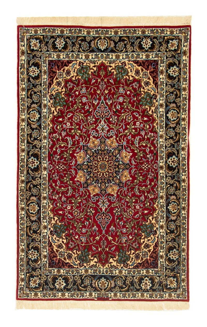 Dywan perski - Isfahan - Premium - 170 x 107 cm - czerwony