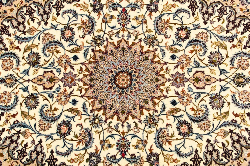 Dywan perski - Isfahan - Premium - 160 x 109 cm - beżowy