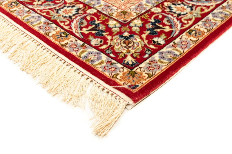Dywan perski - Isfahan - Premium - 172 x 112 cm - jasnoniebieski