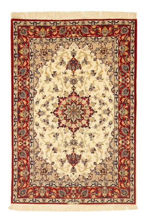 Dywan perski - Isfahan - Premium - 163 x 111 cm - beżowy