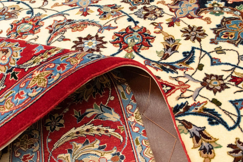 Dywan perski - Isfahan - Premium - 170 x 115 cm - beżowy