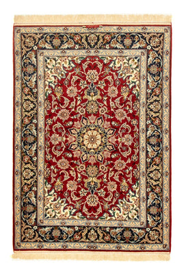 Dywan perski - Isfahan - Premium - 162 x 111 cm - czerwony