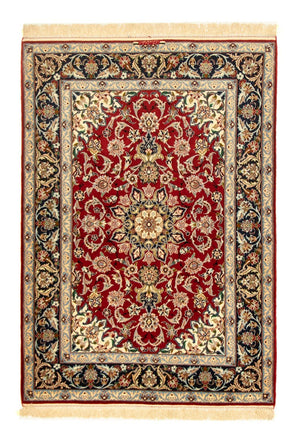 Dywan perski - Isfahan - Premium - 162 x 111 cm - czerwony