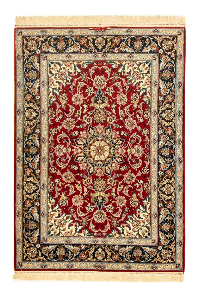 Dywan perski - Isfahan - Premium - 162 x 111 cm - czerwony