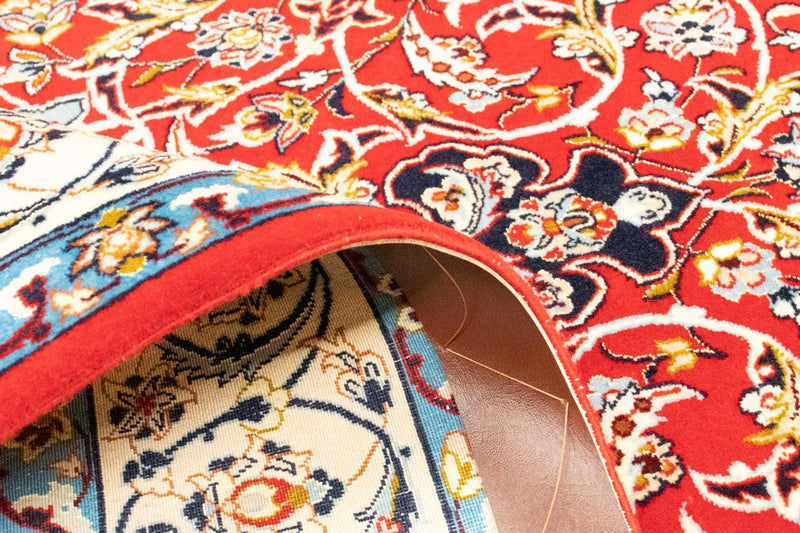 Dywan perski - Isfahan - Premium - 162 x 107 cm - czerwony