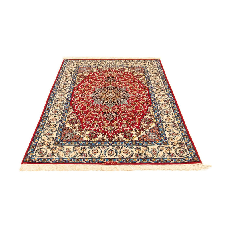 Dywan perski - Isfahan - Premium - 162 x 107 cm - czerwony