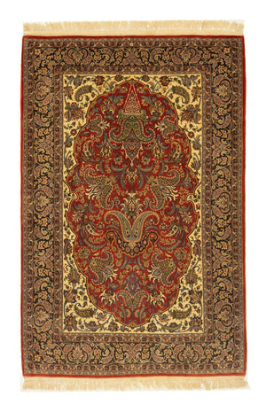 Dywan perski - Isfahan - Premium - 171 x 111 cm - czerwony