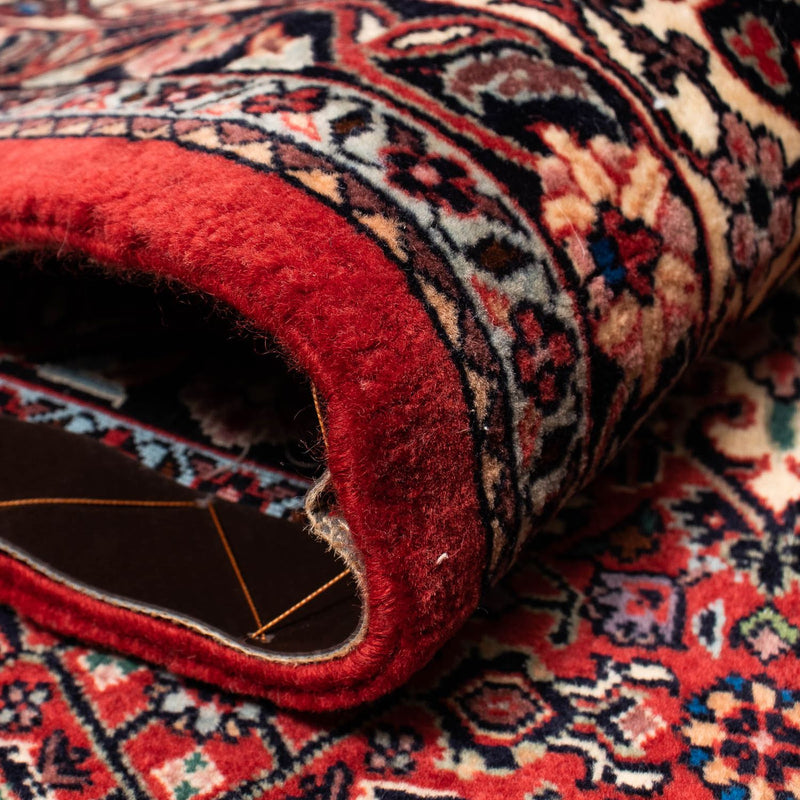 Dywan perski - Bijar - 247 x 202 cm - ciemna czerwień