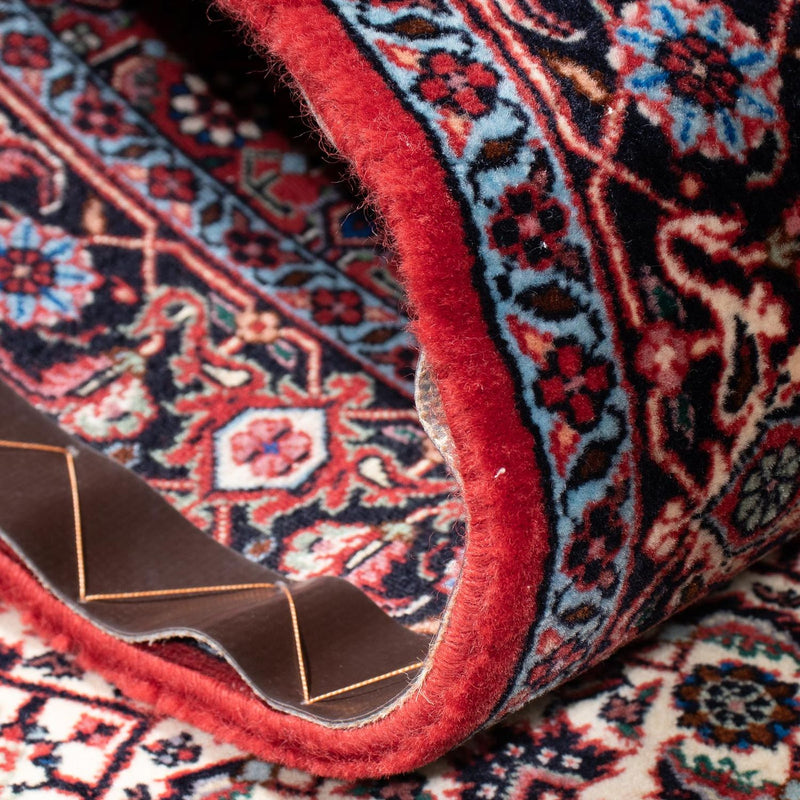 Biegacz Dywan perski - Bijar - 295 x 85 cm - ciemna czerwień