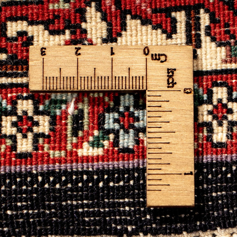 Biegacz Dywan perski - Bijar - 296 x 83 cm - ciemna czerwień