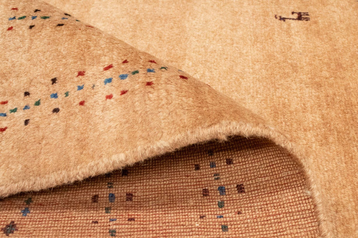 Dywan Gabbeh - perski - 197 x 154 cm - czerwony