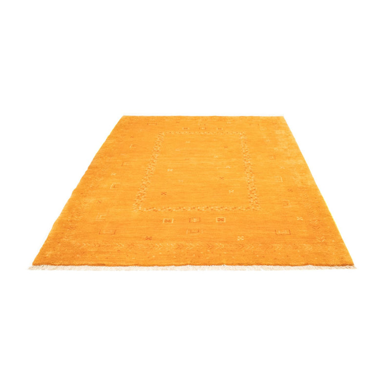 Dywan Gabbeh - perski - 224 x 177 cm - złoto