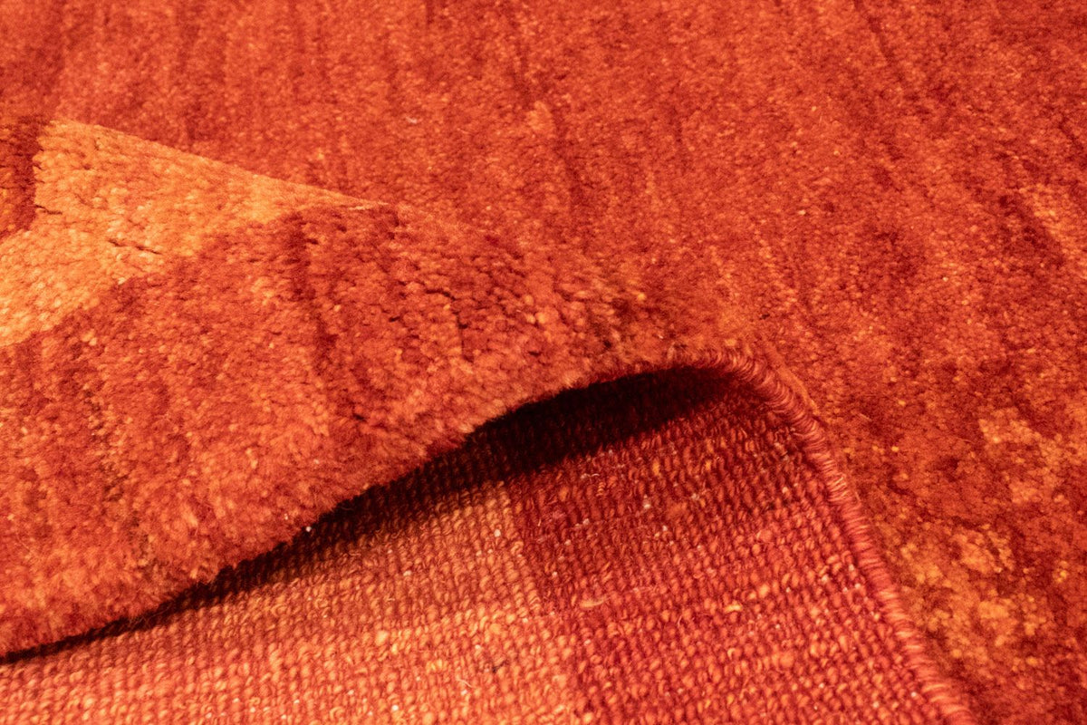 Dywan Gabbeh - perski - 224 x 173 cm - czerwony